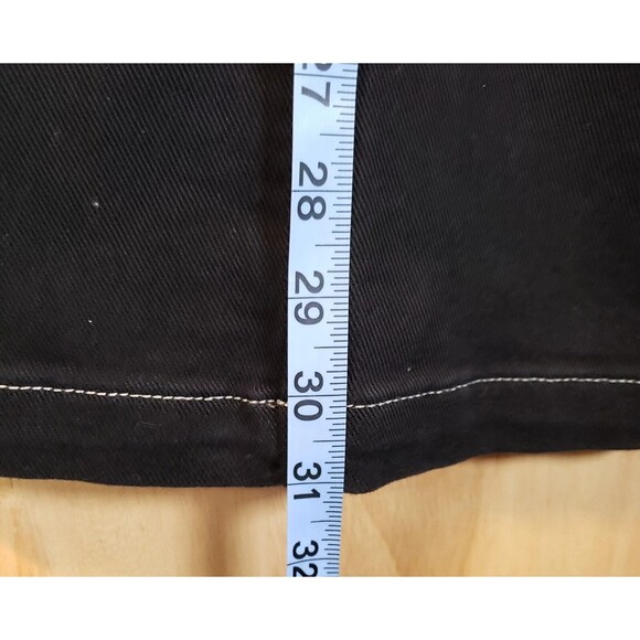 Arizona Jean Co Black Skater Jeans NWT Size 10 Y2K Relaxed Wide Leg Streetwear - Picture 16 of 16